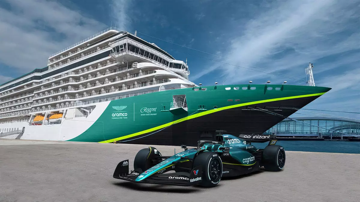 Regent Seven Seas Cruises Partners with Aston Martin Aramco Formula One Team