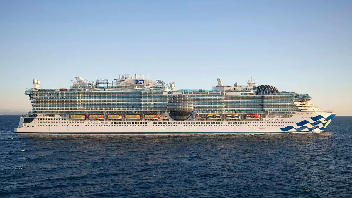The Sun Princess: A Delayed Maiden Voyage