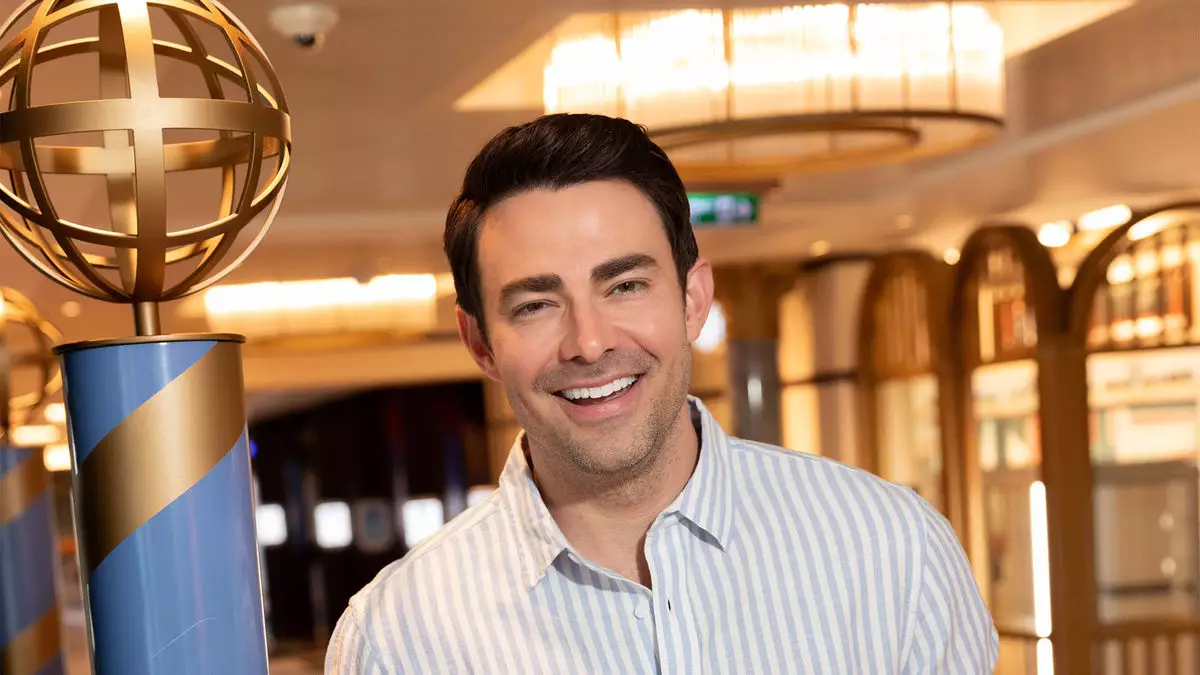 Jonathan Bennett to be Godfather of Carnival Firenze Ship