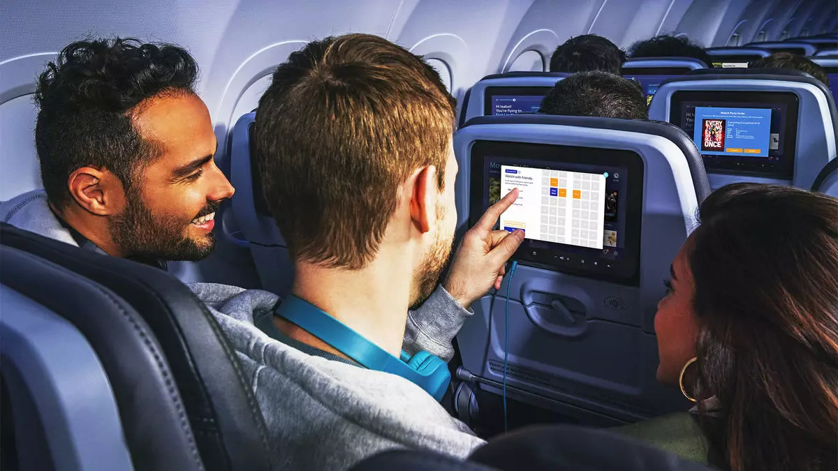 JetBlue Introduces Personalized Seatback Entertainment System