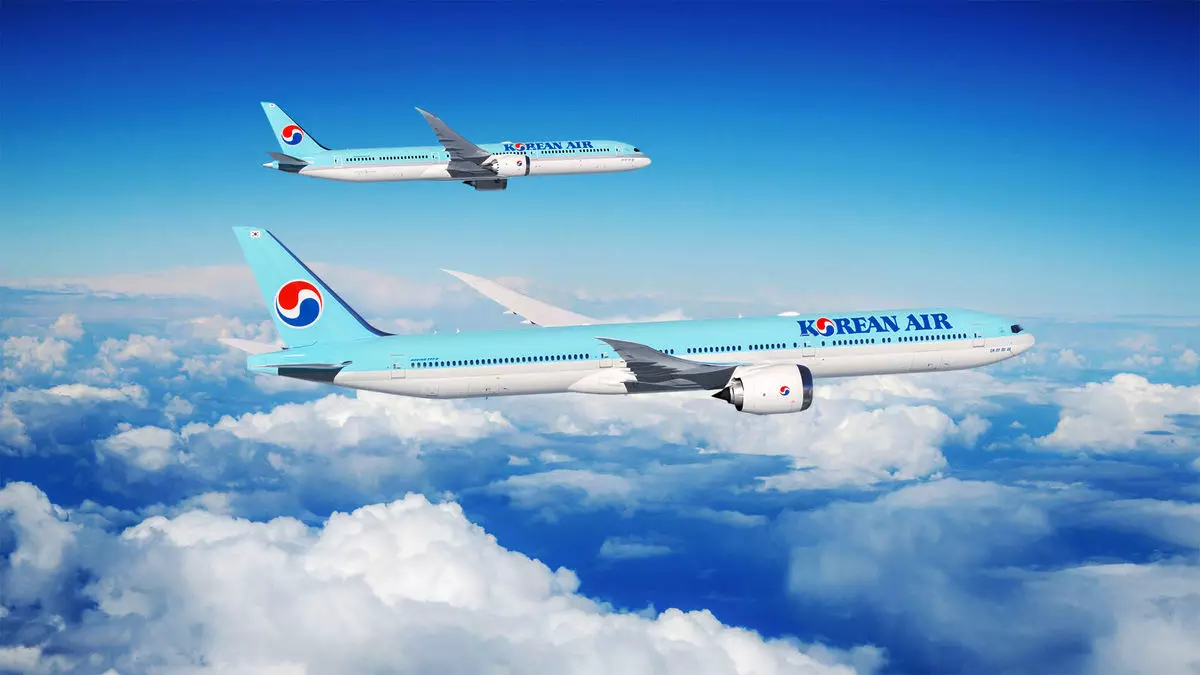 Investice Korean Air do nových letadel Boeing