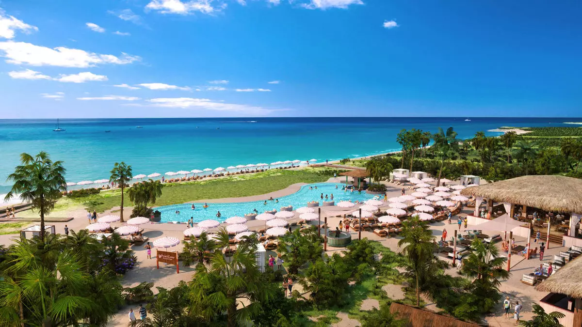 The Luxurious Pearl Cove Beach Club at Carnival’s Celebration Key Destination