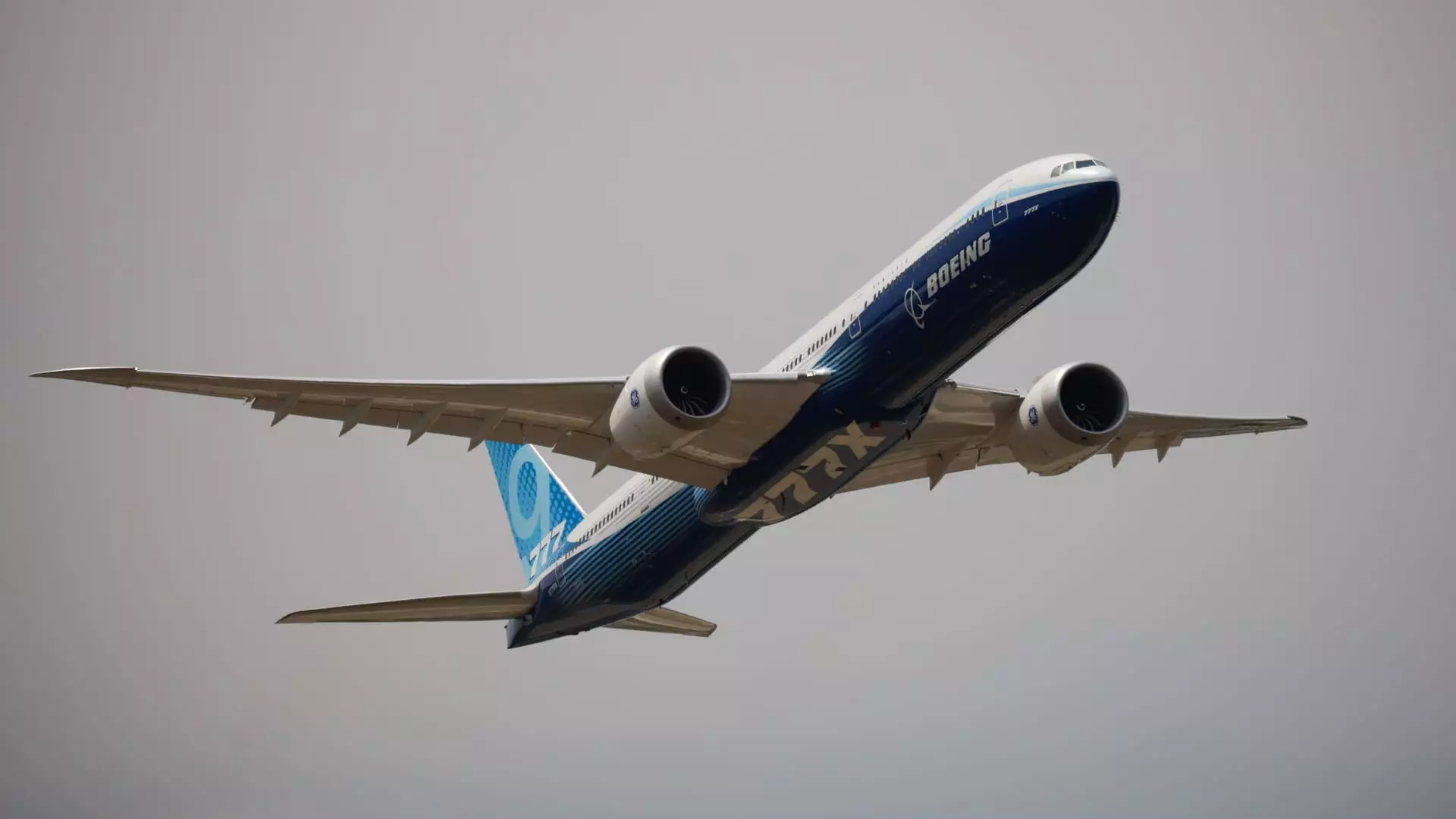 Boeing pozastavil zkoušky letových testů letounu 777X