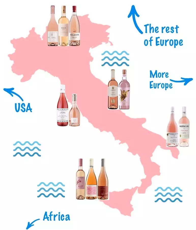 The World of Rosé Wines: Exploring Italy’s Finest