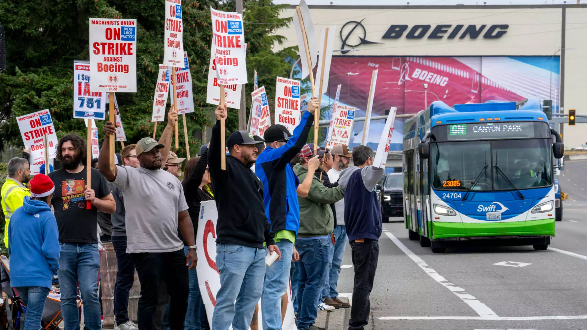 Boeing čelí vážným výzvám kvůli stávce strojního personálu