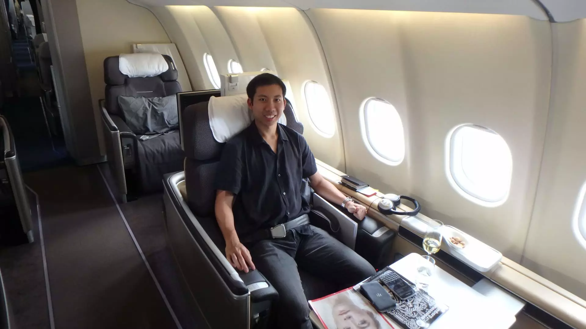 The Art of Flying High: Navigating Business and First Class with Points and Strategy