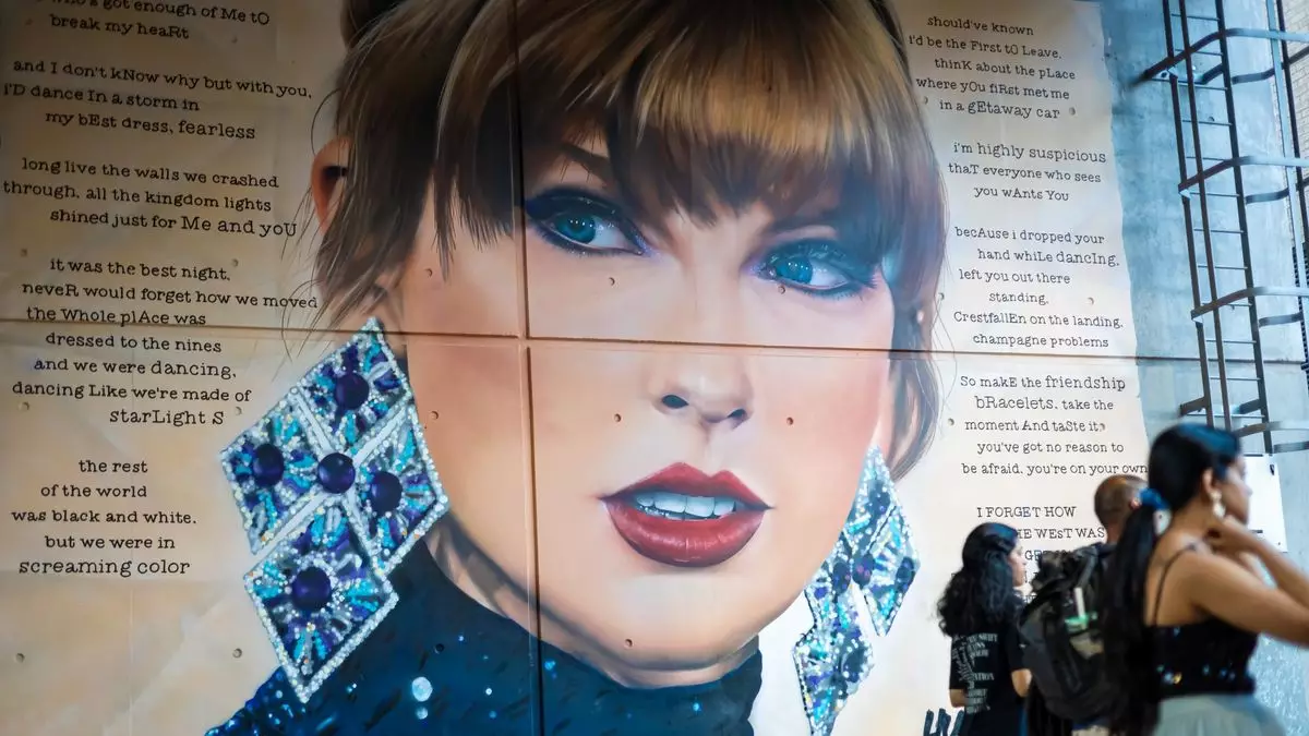 Význam Eras Tour Taylor Swift pre sektor pohostinstva a cestovného ruchu