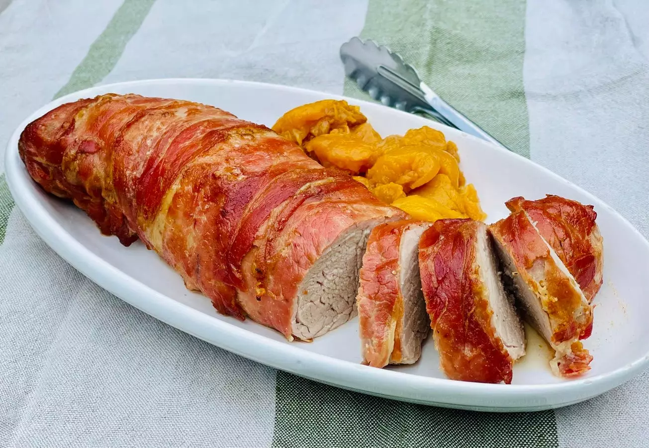 Effortless Elegance: Crafting a Prosciutto-Wrapped Pork Tenderloin