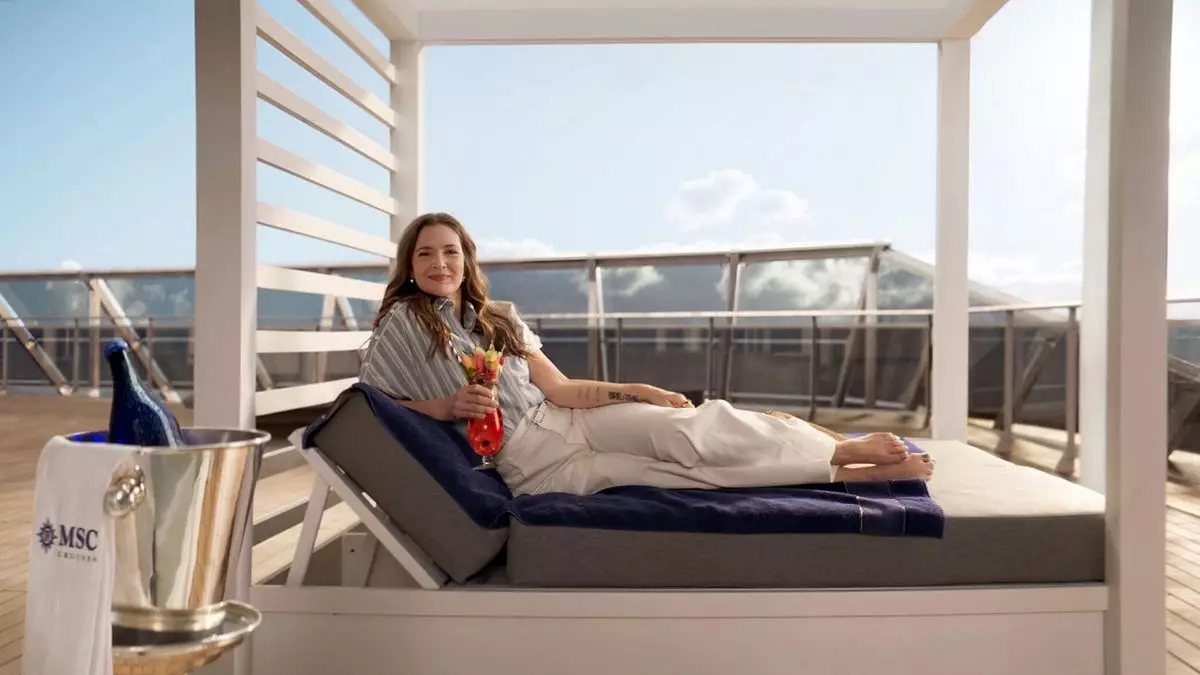 Adventurous Spirit: Drew Barrymore’s New Role as Godmother of MSC World America